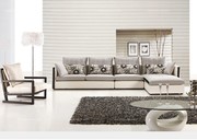Modern Style Timiyore Light Color Corner Sofa